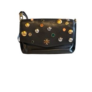 Tory Burch Kira Mixed-Media Materials